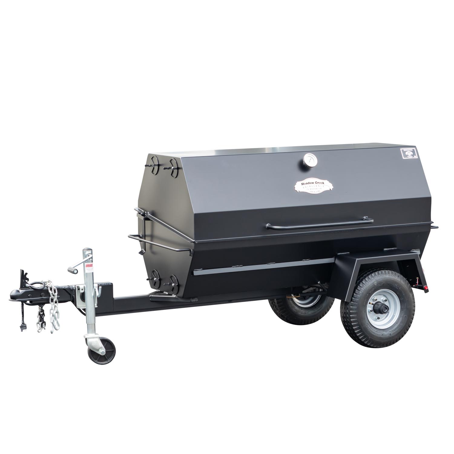 Meadow Creek PR60T charcoal pig roaster trailer